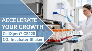 NEW CO2 Incubator Shaker  CellXpert CS220—Accelerate Your Growth [upl. by Kirimia888]