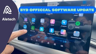 BYD Dealer Official Software Update [upl. by Cailean]