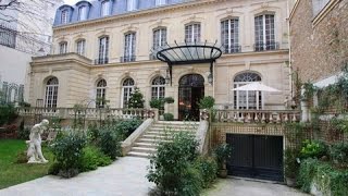 PRIVATE MANSION in PARIS 16th TROCADERO by HAUSSMANN PRESTIGE PARIS  Luxury Real Estate in France [upl. by Rorrys855]