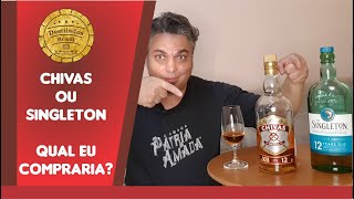 Chivas ou Singleton qual eu compraria whiskyreview [upl. by Liebman]