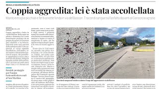 Coppia aggredita La moglie accoltellata a un braccio La rassegna di lunedì 30 settembre 2024 [upl. by Robbert581]