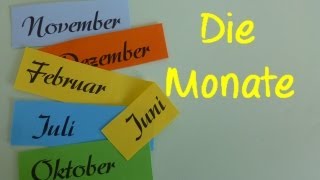 Learn German Die Monate [upl. by Hestia]