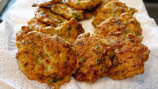 Caribbean Saltfish Fritters  Bacalao Fritters  Fried Cod Fritters [upl. by Merril178]