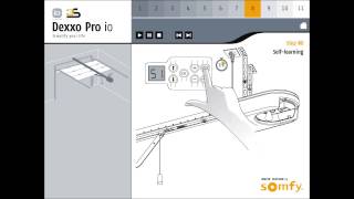 SOMFY  How to install a DEXXO PRO IO English version [upl. by Isherwood]