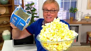 Farmer Jons 12 350z Bags Virtually Hulless Popcorn on QVC [upl. by Orella]