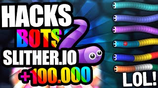 HACKS SLITHERIO  FREE BOTS [upl. by Inot]