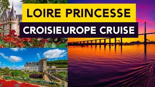 Fairy tale Châteaus incredible food and fantastic value  our CroisiEurope Loire Princesse Cruise [upl. by Eetsirk]