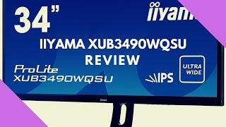 IIYAMA PROLITE XUB93490WQSU REVIEW [upl. by Cassie434]