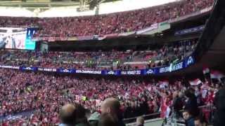 Official songs Champions League Final 2013 Wembley  Borussia Dortmund  Bayern Munich [upl. by Roy]