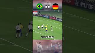 Brazil vs Germany WorldCup final 2002 all goals and highlights football brazil germany wc2022 [upl. by Cas]