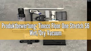 Produktbewertung Tineco Floor One Stretch S6 WetDry Vacuum Cleaner 180° Flat Design Suction Mop 1 [upl. by Eceerahs]