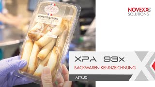 Kennzeichnung von Backwaren I Case Study I NOVEXX Solutiuons [upl. by Alpheus]