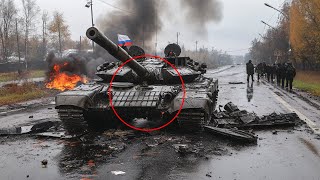 9 MINUTES AGO Ukrainian Attack Successfully DESTROYED 30 Russian T 14 Armata TANKS Near Kursk [upl. by Aivatra]