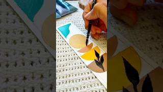 Boho art bookmark drawing paintingtutorial drawing painting art bohoart [upl. by Zelma]