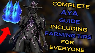 Quick amp Simple Aya Farming Method For All Players No Roll Method  Warframe Guides [upl. by December]