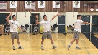 FLOAT Serve  How to SERVE a Volleyball Tutorial part 13 [upl. by Donald]