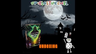 Spielgetuschel Unboxing8  Krimidinner  Horror Dinner Ruf der Tiefen [upl. by Haneen]