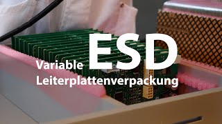 Variable ESDLeiterplattenverpackung von FroebVerpackungen GmbH [upl. by Maag]