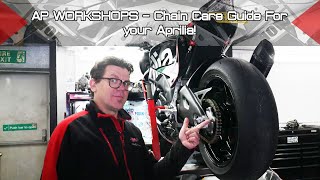 AP Workshops  Chain Lube Demonstration [upl. by Ydarg]