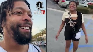 Deray Davis Roasts Fans In Parking Lot While Pullin Up To His Show 😂 [upl. by Yerag]