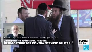 ¿Por qué Israel ordenó a los jóvenes judíos ultraortodoxos a prestar servicio militar [upl. by Yeldoow737]