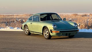 My 1976 Porsche 911S 27 L in Ice Green Metallic  Most Beautiful Narrow G Body 911 [upl. by Trevar]