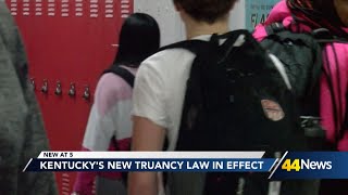 Kentuckys new truancy law in effect [upl. by Nivrag]