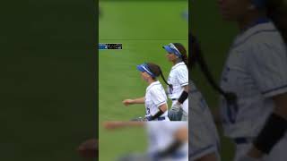 What a DIVE What a CATCH collegesoftball softball acc [upl. by Leahcin]