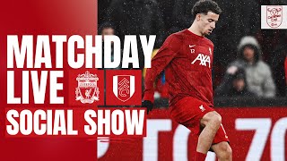 Matchday Live Liverpool vs Fulham  Carabao Cup buildup from Anfield [upl. by Idorb627]