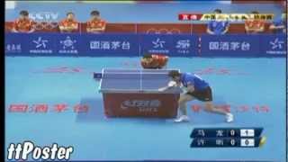 Chinese Warmup for London 2012 Ma LongXu Xin [upl. by Laith]