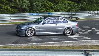 The BEST Sounding E46 M3 Supersprint and CSL Airbox [upl. by Wilkison]