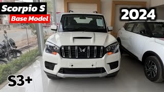 2024 Mahindra Scorpio Classic S  Scorpio Base Model  Price Specification Full Details Review [upl. by Hurleigh]