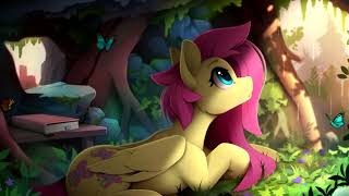 Relax with Fluttershy  Equestria ambience and music  My Little Pony [upl. by Itida]