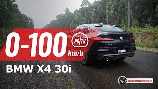 2019 BMW X4 xDrive30i 0100kmh amp engine sound [upl. by Iong]