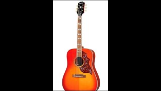 Epiphone Inspired by Gibson Hummingbird Guitar Review [upl. by Ynnig]