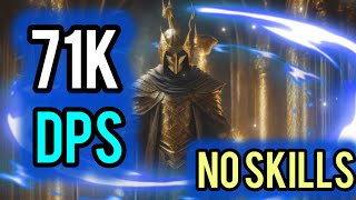 ESO SUPER EASY 71K Dps Simple Sorcerer One Bar Heavy Attack Build PVE Update 41 [upl. by Bronny]