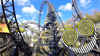 The Smiler 4K 2019 Front Seat POV  Alton Towers Resort [upl. by Kuhn]