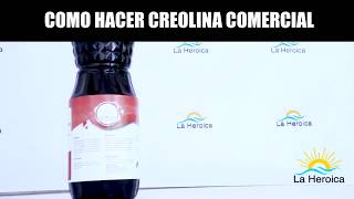 COMO HACER CREOLINA COMERCIAL CASERA [upl. by Llennahc]