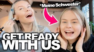 Spontan Get READY with us  mit meiner Schwester Leni  🖤  Dagi [upl. by Michaud]