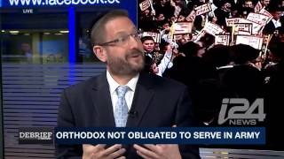 Should the ultraOrthodox serve in the IDF [upl. by Figueroa]