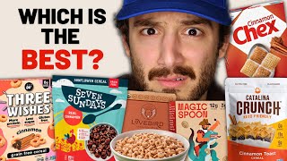 I Tried Every Expensive quotHealthyquot Cereal 🥣 ALL GLUTEN FREE [upl. by Jaqitsch]