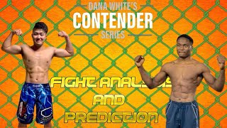 Contender Series Yura Naito vs Ateba Gautier Fight Analysis amp Prediction Week 6 [upl. by Ahsaei]