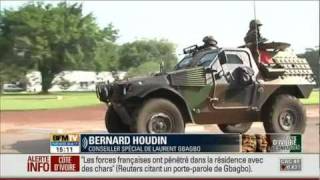 Laurent Gbagbo arrêté par les forces françaises  11 avril 2011  Côte dIvoire [upl. by Maurreen]