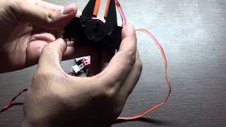 Robokits Robotic Gripper Demo Controlled with Bluetooth 16 Servo Controller [upl. by Anowahs234]