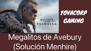 Assassins Creed Valhalla  Megalitos de Avebury Menhire Solucion Hampshire [upl. by Silas]