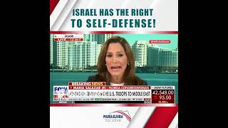 Israel has the right to defend themselves period israel [upl. by Farrar]