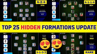 New Formations Update With Playstyle Guide In eFootball 2024 Mobile  Formation Update [upl. by Konstantin]