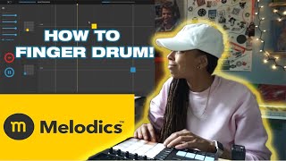 Learn how to finger drum with Melodics  Melodics Review [upl. by Llecrep]