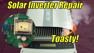 Solar Inverter Repair  Fix  Aurora Power One Multiple Faults and E031 error [upl. by Lally]