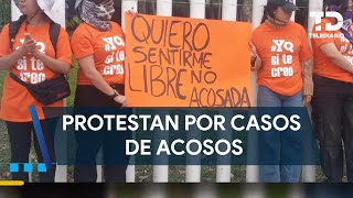 Alumnas y maestras del Tec de Monterrey Puebla denuncian a presuntos docentes acosadores [upl. by Brittne730]